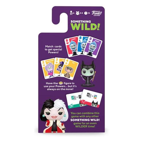 Disney Villains Carton De 4 Jeux De Cartes Something Wild! - Français / Anglais -  Funko Fk51892