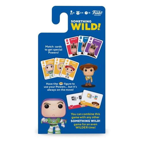 Toy Story Carton De 4 Jeux De Cartes Something Wild! - Français / Anglais -  Funko Fk51890