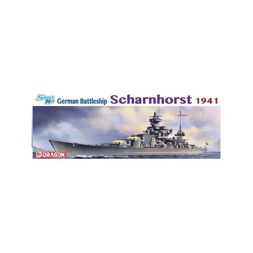 German Battleship Scharnhorst 1941 - Maquette De Bateau Dragon Dn1036-Dragon