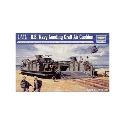 Usmc Lcac Landing Craft Air Cushion (Péniche De Débarquement Pneumatique) - Maquette De Bateau Trumpeter Tu00107-Trumpeter