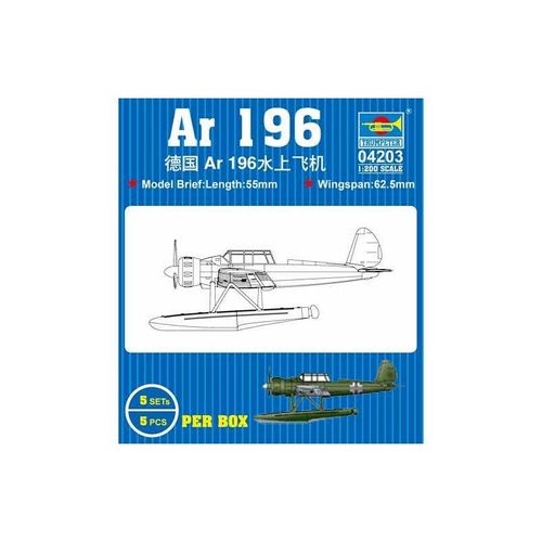 Arado Ar-196 (5 In Box) - Trumpeter Tu04203-Trumpeter-Trumpeter