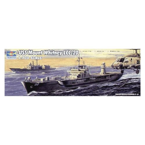 Uss Mount Whitney Lcc-20 2004 - Maquette De Bateau Trumpeter Tu05718-Trumpeter