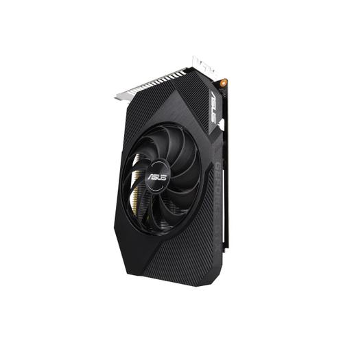 ASUS PH-GTX1650-O4GD6 - OC Edition - carte graphique - GF GTX 1650 - 4 Go GDDR6 - PCIe 3.0 x16 - DVI, HDMI, DisplayPort