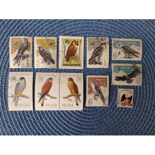 11 Timbres Rapaces