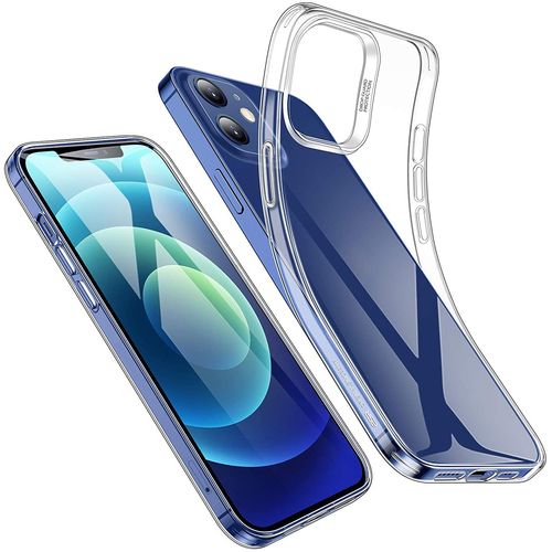 Apple Iphone 12 Pro Housse Etui Coque De Protection Silicone [Transparent]