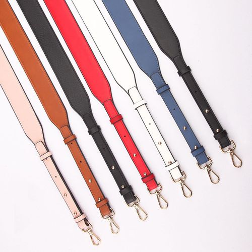 chiwanji 2pcs60cm Anse de Sac en Cuir Poignée Bandoulière de Rechange pour Sac à Main Femme Rouge