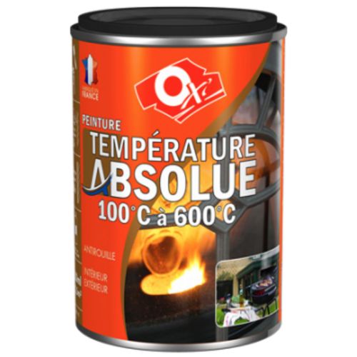 OXI PEINTURE HAUTE TEMPERATURE 100°C A 600°C BLANC SATIN 3285820036485 BBQ ECHAPPEMENT CHEMINEE POELE BARBECUE BRICOLAGE RENOVATION ANTIROUILLE POT 250ML GRILLE PRO COMASOUND KARTEL CSK ONLINE