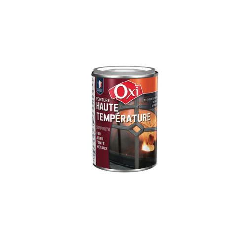 OXI PEINTURE HAUTE TEMPERATURE ABSOLUE 100°C A 600°C EFFET METAL 3285820036492BBQ ECHAPPEMENT CHEMINEE POELE BARBECUE BRICOLAGE RENOVATION ANTIROUILLE POT 250ML GRILLE PRO COMASOUND KARTEL CSK ONLINE