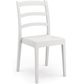 Lot De 4 Chaises - Areta - Rea - 51 X 46 X H88 Cm - Blanc