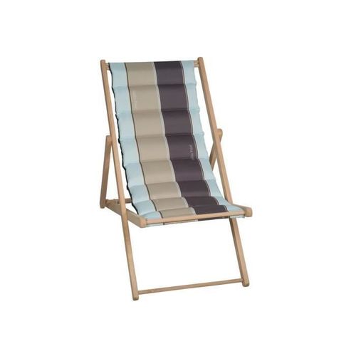 Jardin Prive Chilienne Matelassée J'adore - Structure En Bois - Gris