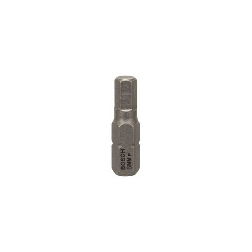Pack 3 Embouts de vissage 6 pans creux extra-dure HEX 5.0 longueur 25 mm | 2607001726 - Bosch