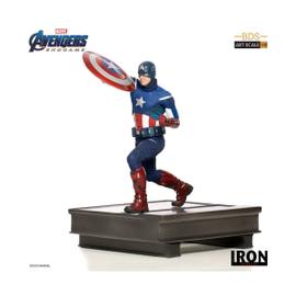 WOW PODS Avengers Collection – Captain America Jouets et Cadeaux Officiels Marvel à Collectionner Figurine de Super-héros Lumineuse à tête articulée 