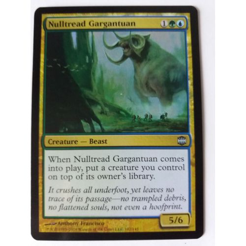 Nulltread Gargantuan - Foil - Mtg - La Renaissance D'alara - 102