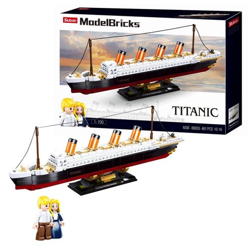Sluban, Kit De Construction - Rms Titanic - 481 Pièces