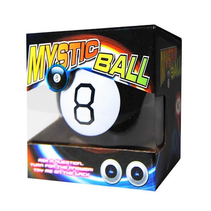 precauti Balle noire 8 accessoires magiques - fortune mystique infini - Boule  magique rétro - 8 boules prophétie - Jouet bureau : : Jeux et  Jouets