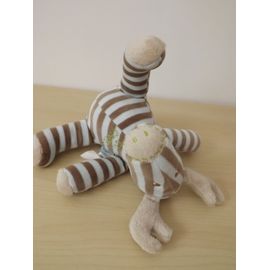 Peluche Cerf Caribou Bleu Marron Marese
