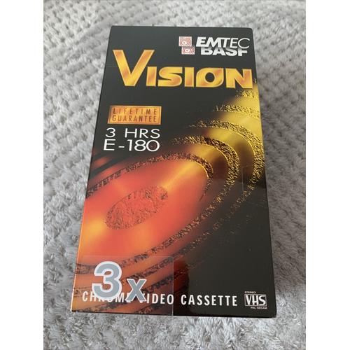 EMTEC VISION E-180 PACK 3 VHS