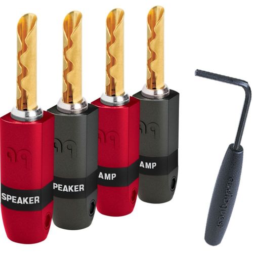 Fiche banane Audioquest SG 300 Bananes Gold jeux de 4