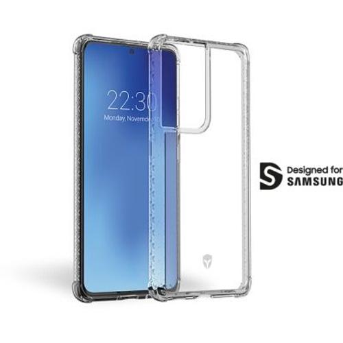 Coque Renforcée Samsung G S21 Ultra 5g Air Garantie À Vie Transparente Force Case