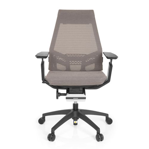 Chaise De Bureau / Chaise Bureau Genidia Smart Black Tissu Maille Gris Hjh Office