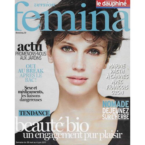 Femina N° 791 - Coupure De Presse - Marine Vacth