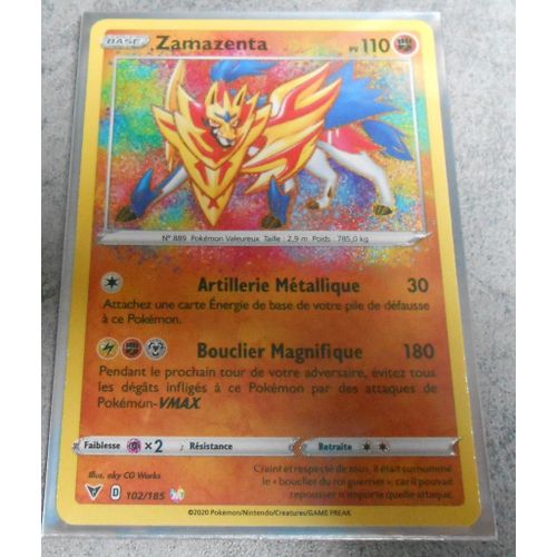 Zamazenta 102/185 Voltage Eclatant Amazing Rare