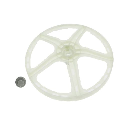 Poulie plastique d'origine Lave-linge (4055314035 REX ZANKER IKEA FAURE ELECTROLUX ZANUSSI)