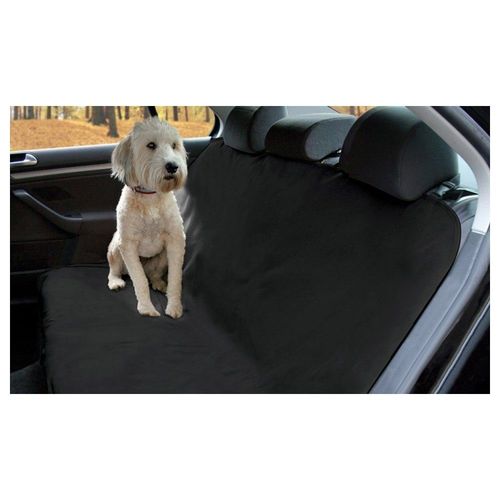Couverture De Protection De Siège Voiture Pour Chien En Tissu Imperméable - Noir