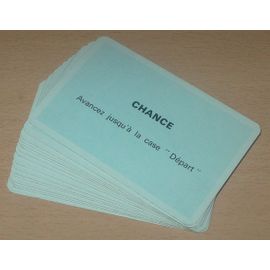 16 Cartes Chance Monopoly 16 Cartes Chance Monopoly