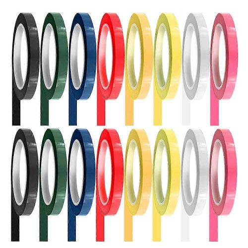 16 Rouleaux De Ruban Autoclave Ruban De Masquage Pour LIdentification Des Instruments, 216 Pi/L X 0,4 Po/L Ruban Autoclave Couleurs