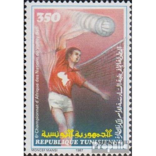 Tunisie Mer.-No.: 1154 (Complète Edition) Neuf Avec Gomme Originale 1987 Africaine Volleyballmeisterschaf