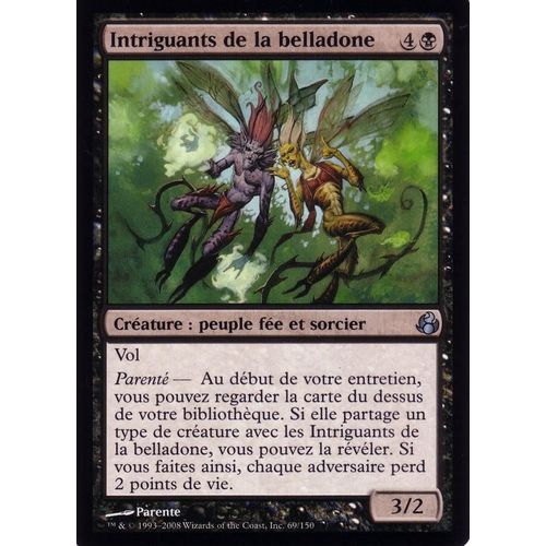 Intriguants De La Belladone - Mtg - Léveciel - U - 69/150