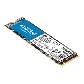 Crucial P2 - SSD - 2 To - interne - M.2 2280 - PCIe 3.0 x4 (NVMe)
