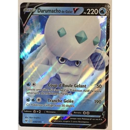 Darumacho De Galar V 036/185 Pv220 Voltage Éclatant