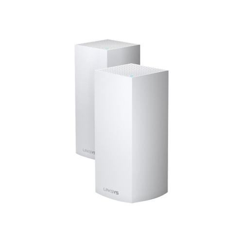 Linksys VELOP Solution Wi-Fi Multiroom MX8400 - - routeur sans fil - commutateur 3 ports - 1GbE - Wi-Fi 6 - Tri-bande (pack de 2)