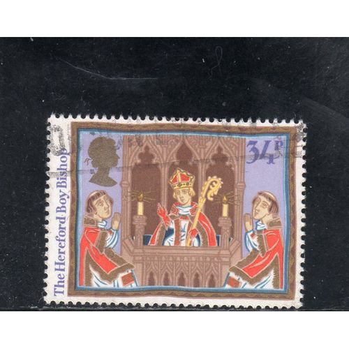 Timbre-Poste De Grande-Bretagne