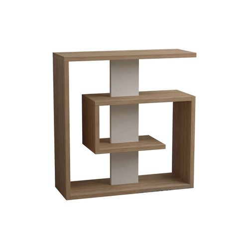 Table À Café Saly 57 Cm - Chêne Et Blanc