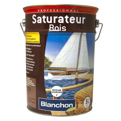 Saturateur bois pour terrasses et menuserie extérieures - 1 L - Miel BLANCHON