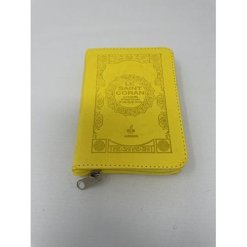 Saint Coran Francais Pochette (11 X 15 Cm) - Couverture Jaune