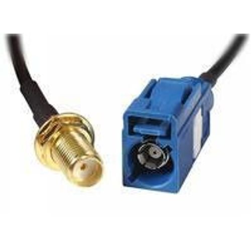 Câble coaxial DeLOCK 88581 0.2m Noir