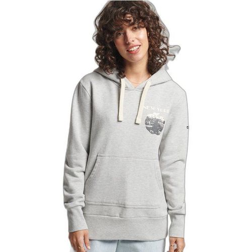 Sweatshirtshirt À Capuche Femme Vintage Crossing Lines