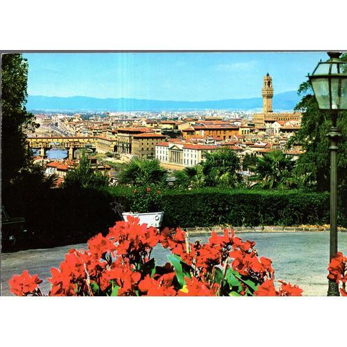Carte Postale De Florence / Firenze (Italie) Panorama Du Piazzale Michel-Ange