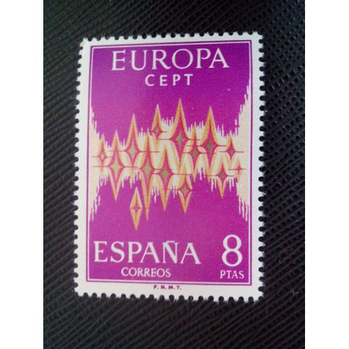 Timbre Espagne Yt 1745 Europa: Aurore Polaire 1972 ( 210105 )