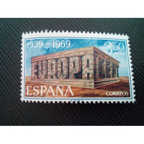 Timbre Espagne Yt 1572 Europe (C.E.P.T.) - 1969 ( 210105 )