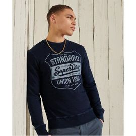 Sweat Ras-Du-Cou Indigo Vintage