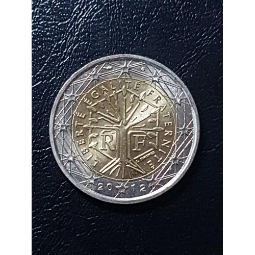 Pièce Neuve De 2 Euros France 2012