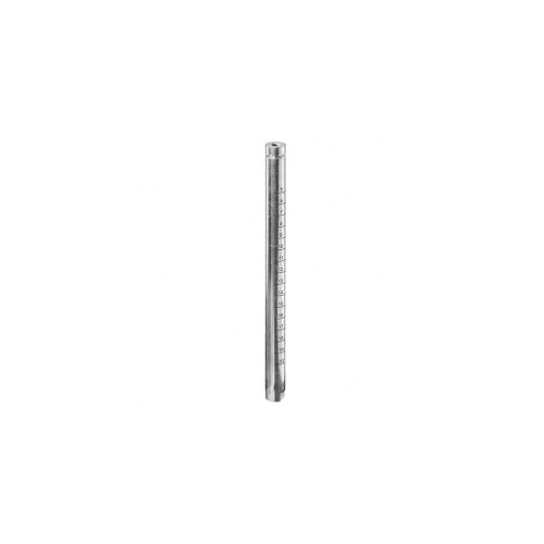 Tige zinguée au carbone - filetage M6 M8 - D. 28 x L. 40 mm - pour TCP piston
