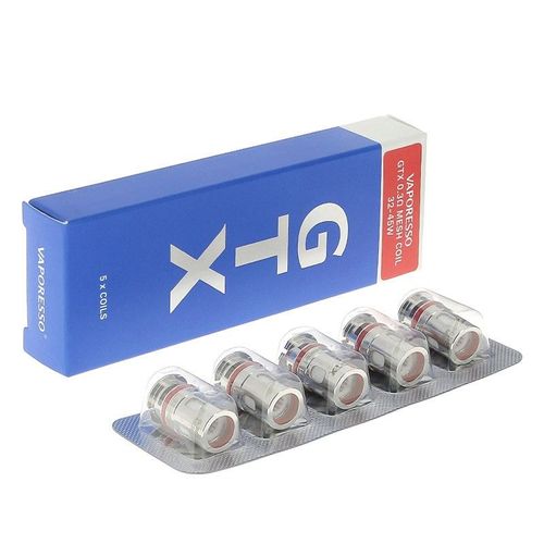 Résistances VAPORESSO GTX Meshed Coil 0.3 ohm 5pcs