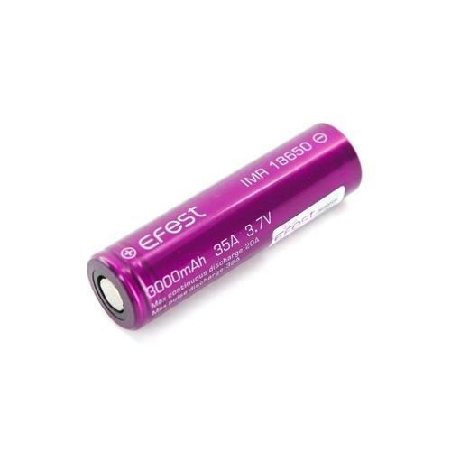 1x Accu EFEST 18650 3000mAh 35A flat top