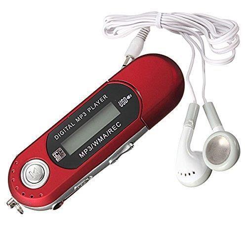 8G Cle USB Lecteur Baladeur MP3 Player FM rouge | Rakuten